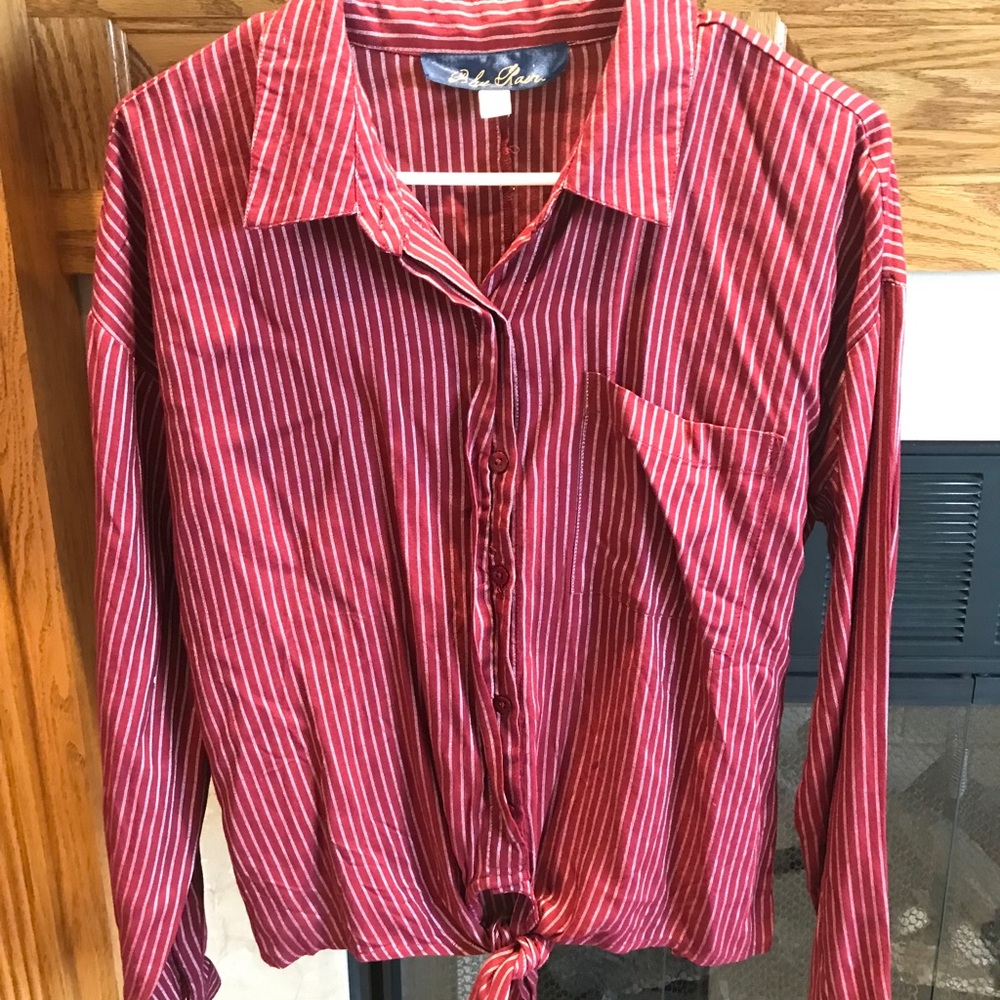 Women’s Long Sleeve Button Down Top